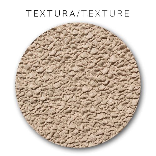 Housse De Canap En L Droite Extensible Beige 250 - 360 Cm