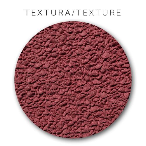 Housse De Canap En L Droite Extensible Bordeaux 250 - 360 Cm