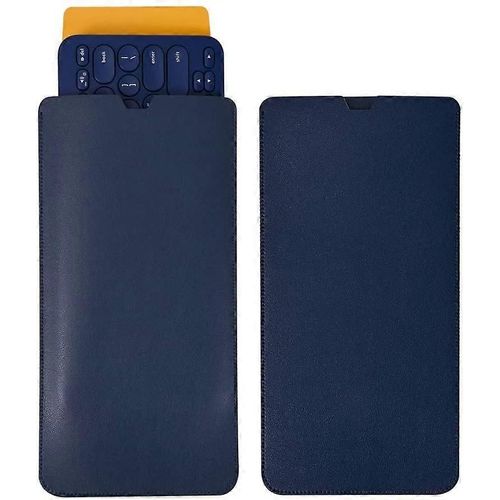 Housse de clavier en cuir pour clavier sans fil multi-appareils Bluetooth Logitech K380, voyage