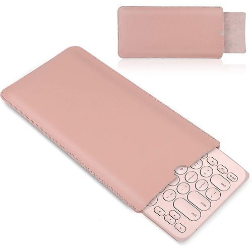 Housse De Clavier En Cuir Pour Logitech K380 Bluetooth Multi-Device Wireless Keyboard, Sac De Voyage, Keybo