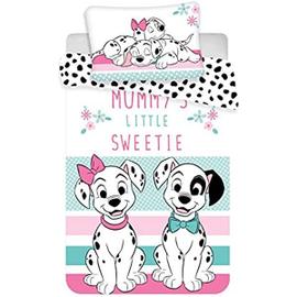 Housse De Couette Bebe Disney 101 Dalmatiens 100 Coton Parure De Lit 100x135cm Taie 40x60cm Rakuten