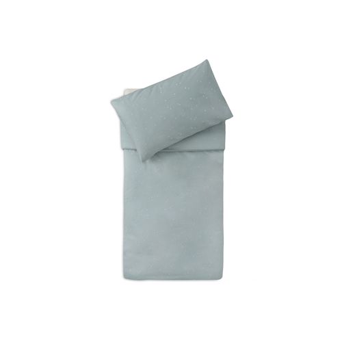 Housse De Couette Et Taie 100x140 Cm Twinkling Sea Green - Jollein