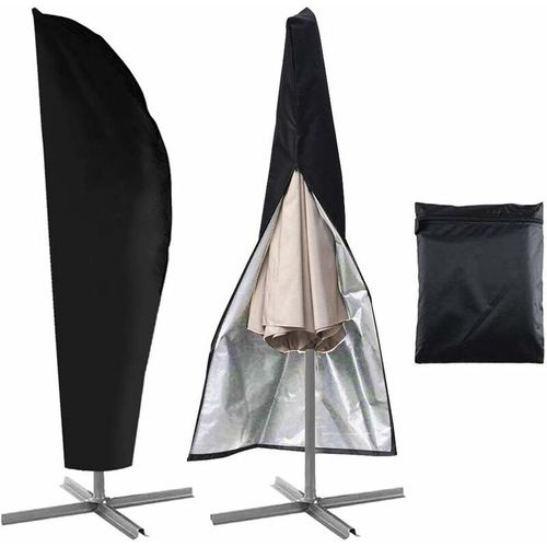 Housse De , Housse De Extrieur De 3  3,5 M, Housse De En Porte--Faux, En Porte--Faux En Polyester 420d Impermable, Rsistant Aux Uv, Coupe-Vent