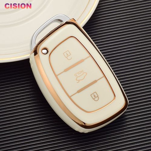 Housse de porte-cls de voiture en TPU, tui de tlcommande pour Hyundai Elantra Tucson Sonata Fe Creta ix25 ix35 i20 i30 Verna Solaris Accent