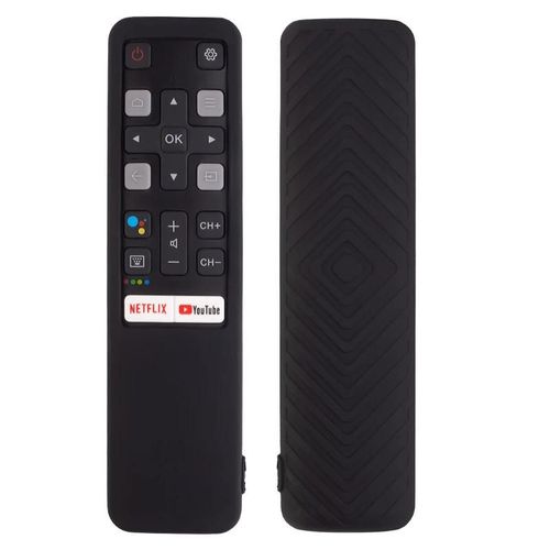 Housse de protection en Silicone pour tlcommande smart TV TCL RC802V, 49P30FS 65P8S 55C715-Noir