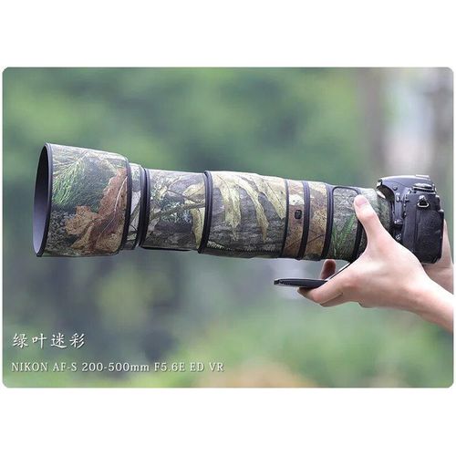 Housse de protection impermable pour objectif Nikon,pour objectif AF-S 200-500mm F5.6 E ED VR,manteau de Camouflage,housse de protection contre la pluie,tui en Nylon pour armes  fe - Type Type 1