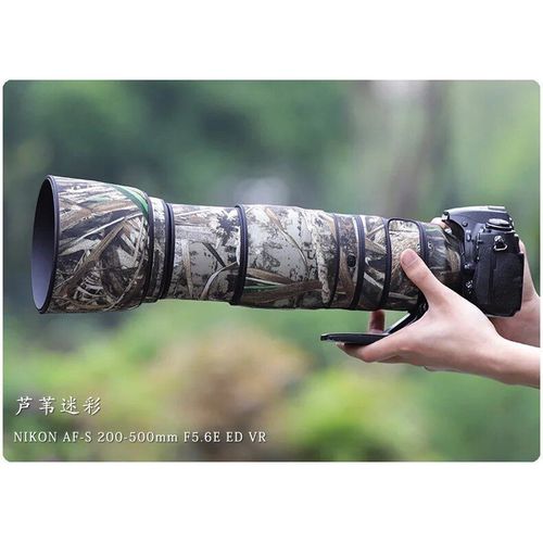 Housse de protection impermable pour objectif Nikon,pour objectif AF-S 200-500mm F5.6 E ED VR,manteau de Camouflage,housse de protection contre la pluie,tui en Nylon pour armes  fe - Type Type 3