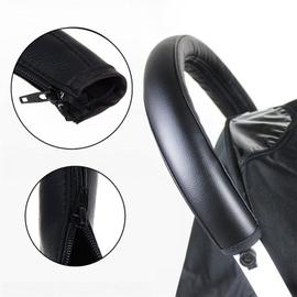 Noblik Accessoires de couverture de poussette et de landau Housse de en PU pour Poignee de fauteuils roulants Poussette de Accoudoir Convient pour yoya poussette 