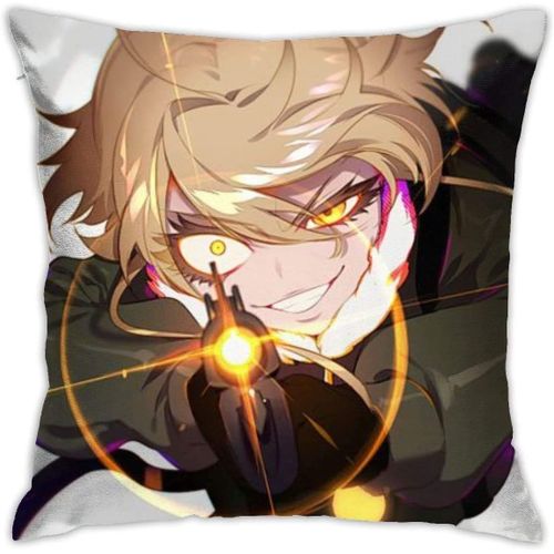 Housse De Serviette Carre Douce, Housse De Serviette Carre Douce, Canap-Lit, Canap, Ferme, Dcoration De La Maison 45 Cm * 45 Cm Des Deux Cts-Youjo Senki Saga Tanya The Evil