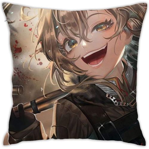 Housse De Serviette Carre Douce, Housse De Serviette Carre Douce, Canap-Lit, Canap, Ferme, Dcoration De La Maison 45 Cm * 45 Cm Des Deux Cts-Youjo Senki Saga Tanya The Evil
