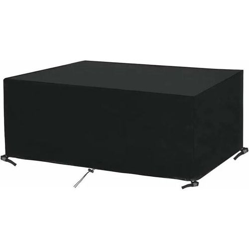Housse De Table De Jardin Rectangulaire Impermable Pour Meubles De Jardin, Bche Impermable En Tissu Oxford (170 X 94 X 71 Cm)
