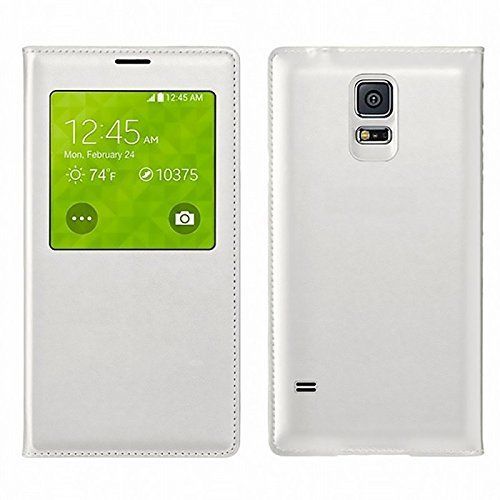 Housse Etui  Rabat  Fentre Samsung Galaxy A5 (2016) - Blanc  By Ph26