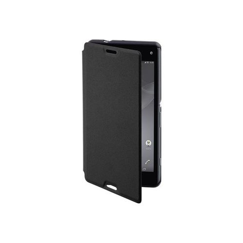 Muvit Mfx Easy Folio Case - tui  Rabat Pour Tlphone Portable - Polycarbonate, Polyurthane - Noir - Pour Sony Xperia Z3 Compact