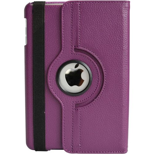 Housse Etui Smart Cover Pour Tablette Ipad Mini 3/2 /1,En Pu Cuir,Fait Automatiquement Passer En Mode Veille Et Sortir Du Mode Veille Votre,Rotatif 360 Degre+Stylet Gratuit.[F6378]