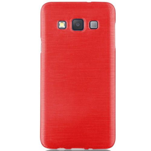 Housse Gel Effet Mtallis Pour Samsung Galaxy A3 Coloris Rouge