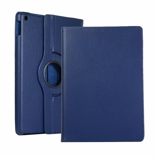 Housse Nouvel Apple Ipad 8me Gnration 10,2 2020 Wifi - 4g/Lte Bleue Navy - Etui Coque Bleu Fonc De Protection 360 Degrs Tablette New Ipad 8 10.2 Pouces - Accessoires Pochette Xeptio !