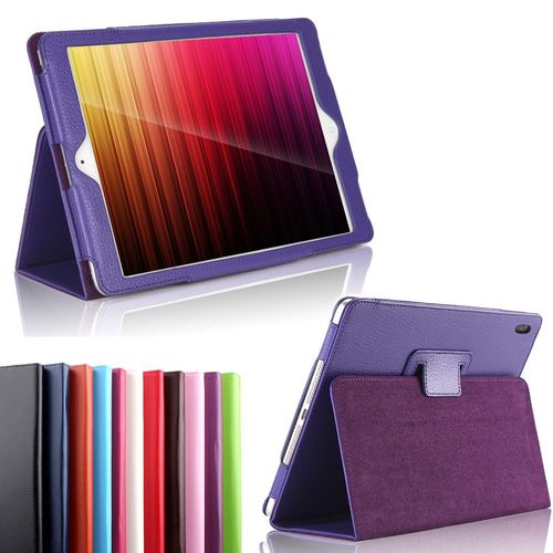 Housse Nouvel Apple Ipad Mini 7.9 Pouces 2019 (Ipad Mini 5) Wifi - 4g/Lte Violette Avec Stand - Etui Coque Violet De Protection Tablette New Ipad Mini 7.9 Pouces 2019 - Accessoires Pochette Xeptio Case