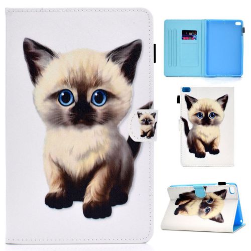 Housse Pour Apple Ipad Mini 1 2 3 4 5, Beau Pu Cuir Aimant Double Portefeuille Support Porte-Carte Protecteur Coque tui  Rabat Avec Fonction De Veille / Rveil Automatique (Dt-17)
