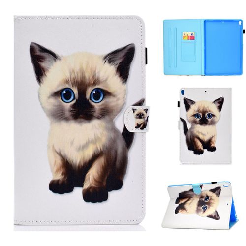 Housse Pour Apple Ipad Pro 10.5 (2017) / Ipad Air 3 10.5 (2019), Beau Pu Cuir Aimant Double Portefeuille Support Porte-Carte Protecteur Coque tui  Rabat Avec Fonction De Veille / Rveil Automatique (Dt-17)