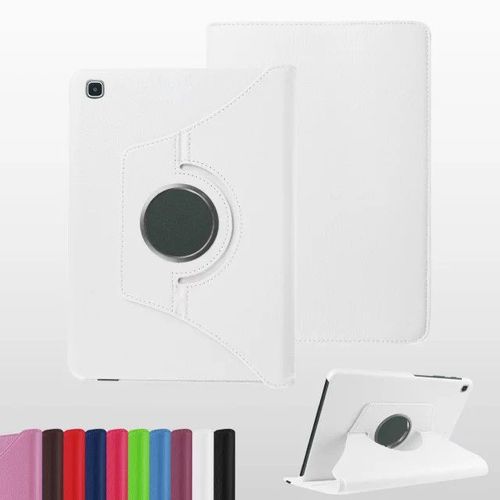 Housse Pour Samsung Galaxy Tab A7 Lite 8.7 Pouces 2021 (Sm-T220/T225) Rotative Blanche - Etui Blanc Coque De Protection 360 Degrs Tablette Pour New Galaxy Tab A7 Lite 8.7 Pouces 2021 T220/T225 - Accessoires Pochette Xeptio