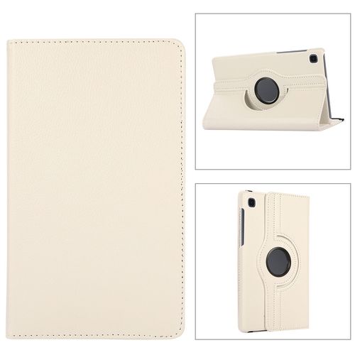 Housse Pour Samsung Galaxy Tab A7 Lite 8.7 Pouces 2021 (Sm-T220/T225) Rotative Blanche - Etui Blanc Coque De Protection 360 Degrs Tablette Pour New Galaxy Tab A7 Lite 8.7 Pouces 2021 T220/T225 - Accessoires Pochette Xeptio