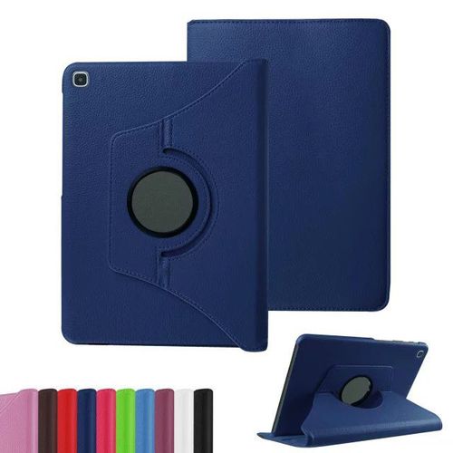 Housse Pour Samsung Galaxy Tab A7 Lite 8.7 Pouces 2021 (Sm-T220/T225) Rotative Bleue Navy - Etui Bleu Coque De Protection 360 Degrs Tablette Pour New Galaxy Tab A7 Lite 8.7 Pouces 2021 T220/T225 - Accessoires Pochette Xeptio