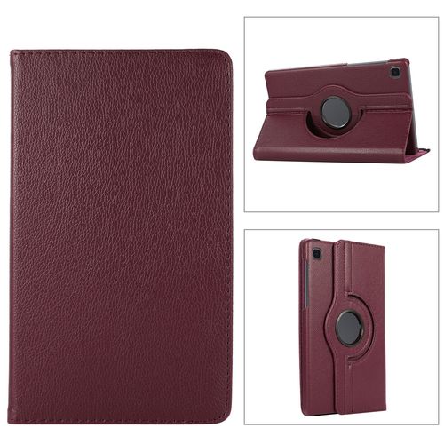 Housse Pour Samsung Galaxy Tab A7 Lite 8.7 Pouces 2021 (Sm-T220/T225) Rotative Violette - Etui Violet Coque De Protection 360 Degrs Tablette Pour New Galaxy Tab A7 Lite 8.7 Pouces 2021 T220/T225 - Accessoires Pochette Xeptio