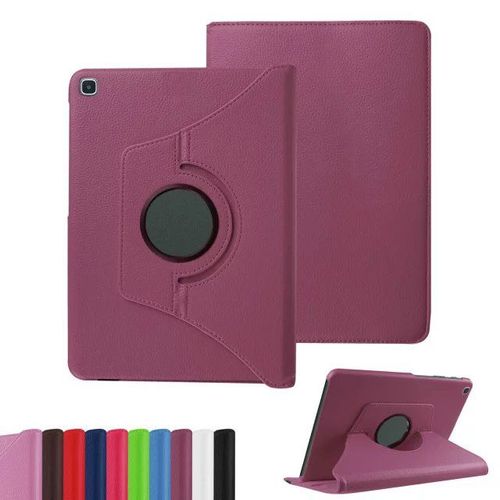 Housse Pour Samsung Galaxy Tab A7 Sm-T500 2020 10,4 Pouces Wifi / 4g Rotative Violette - Etui Violet Coque De Protection 360 Degrs Tablette Pour New Galaxy Tab A7 2020 T500/T505/T507 10.4 Pouces - Accessoires Pochette Xeptio