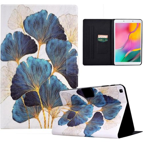 Housse Protection Pour Samsung Galaxy Tab A 8.0 (2019) Sm- /T295 Etui Samsung Galaxy Tab A 8.0 Avec Fentes Pour Cartes Coque Samsung Galaxy Tab A 8.0 Feuille[Coq5194004]