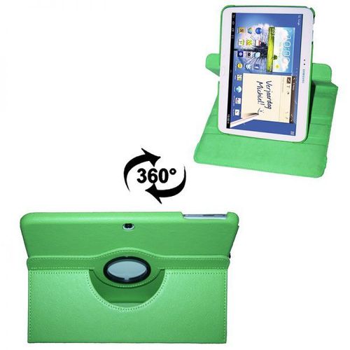 Housse tui Samsung Galaxy Tab 3 10.1 P5200 Protection Integral Support 360 Vert Yonis