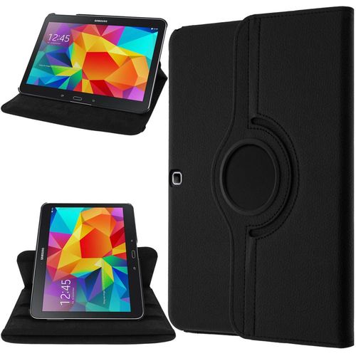 Housse Samsung Galaxy Tab 4 10.0 T530 Rotative 360 Avec Fontion Support - Noir