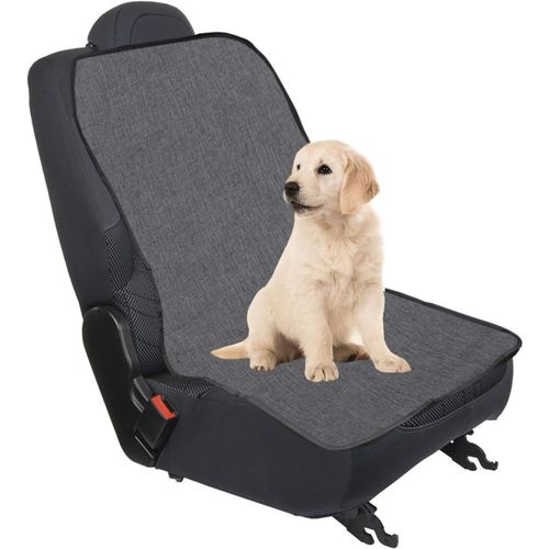 Housse Sige D'auto Avant De Chien,Housse De Sige Pour Chien,Impermable Housse Sige Chien,Applicable Toute L'anne,Pour Tous Types De Vhicules(Gris)