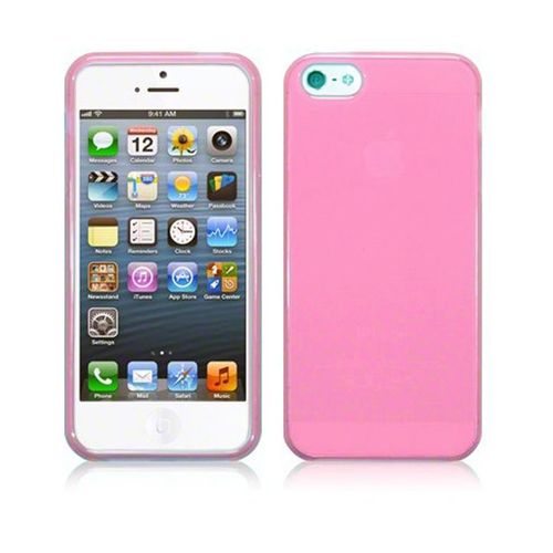 Housse Softygel Rose Glossy Iphone 5