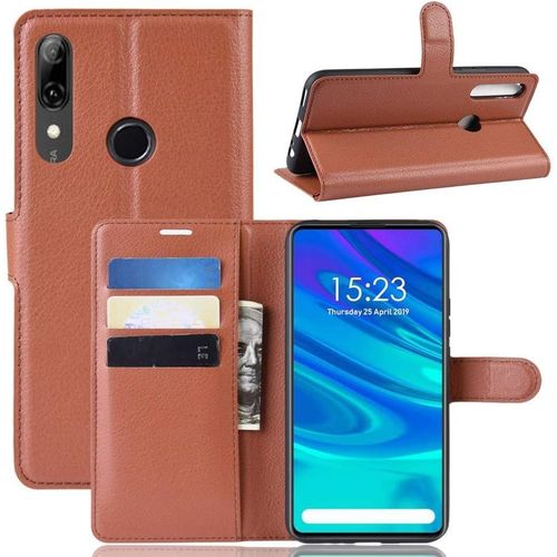 Housse Tlphone Portable Pour Huawei P Smart Z tui Housse Avec Compartiment Pour Carte P Smart Z Cover \U2013 Marron