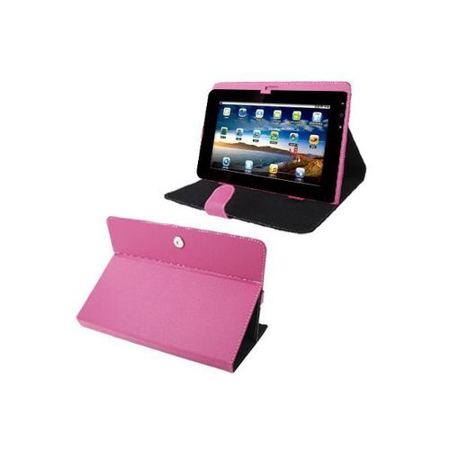 Housse Universelle Tablette Tactile 10.1 Pouces Support tui Rose