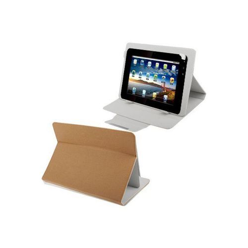 Housse Tablette Tactile Universelle 10 Pouces Marron Coque Support Protection Yonis