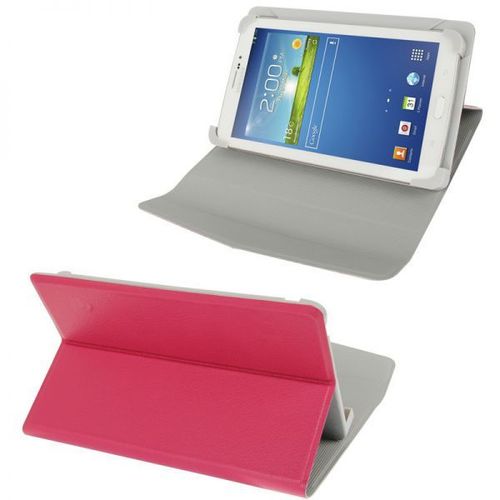 Etui Universel Pour Tablette 7 Pouces Housse Simili Cuir Rose Yonis