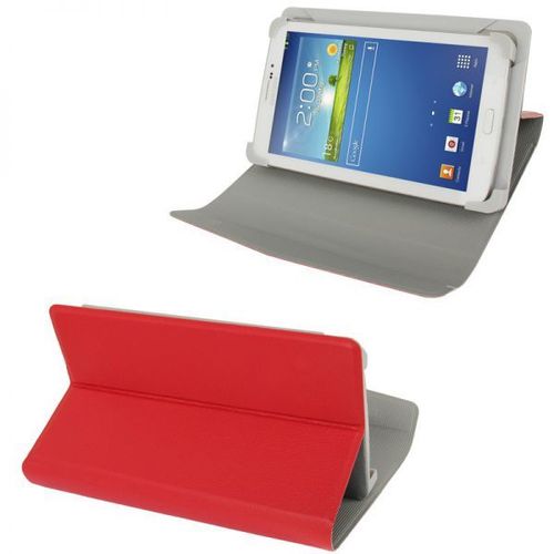 Housse Universelle Tablette Tactile 7 Pouces tui Ajustable Rouge