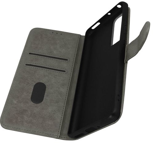 Housse Xiaomi 12 Et 12x Clapet Portefeuille Fonction Support Vido Gris