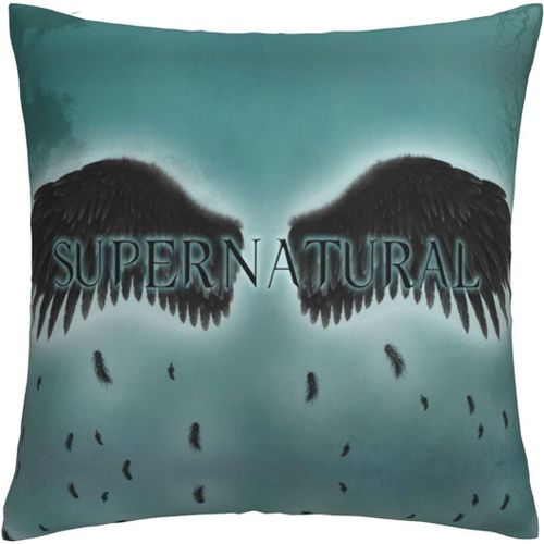Housses De Coussin Surnaturelles - Taies D'oreiller Confortables - Housse De Coussin Carre - Taie D'oreiller Douce Pour Canap, Chambre  Coucher, Maison, Voiture Avec Fermeture clair Invisible - 45,7 X 45,7 Cm - Ensembles De 1