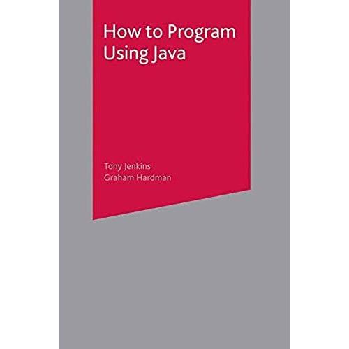 How To Program Using Java    Format Broch 