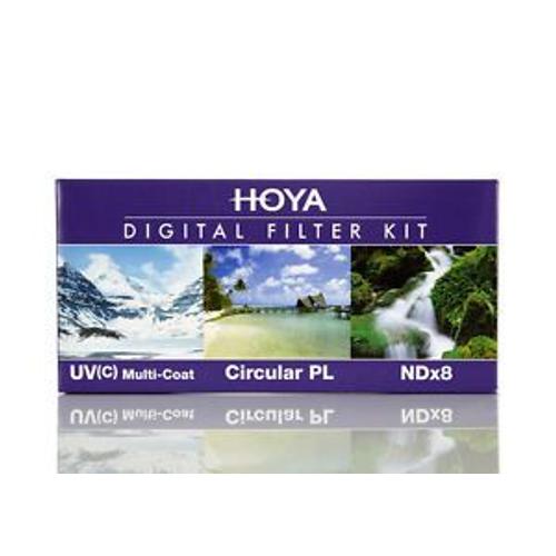 Hoya Digital Filter Kit - Ensemble De Filtres -  Uv. Cir Pl.Ndx8 58mm