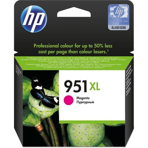 Hp 951xl Cartouche D'encre Original Magenta 1 Pice(S) (Hp 951xl - Cn047ae - 1 X Magenta - Ink Cartridge - High Yield - For Officejet Pro 251dw, 276dw, 8100, 8600, 8600 N911a, 8610, 8620, 8625, 8630)