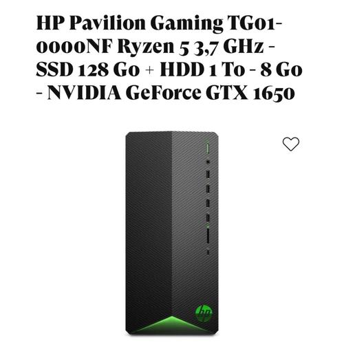 HP Pavilion Gaming TG01-0000NF Ryzen 5