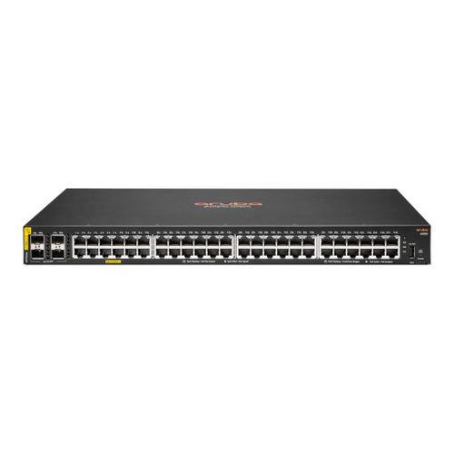 HPE Aruba Networking CX 6000 48G Class4 PoE 4SFP 740W Switch - Commutateur