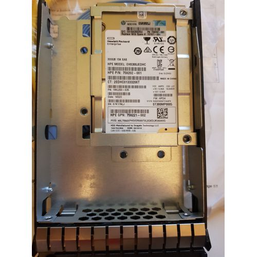 HPE DISK SAS 300 Go 15 K EH0300JEDHC