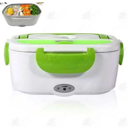 Htbe Bote  Lunch Isole Doublure En Acier Inoxydable Bote  Lunch Voiture Sans Eau Mini Employ De Bureau Chauffant Bote  Lunc