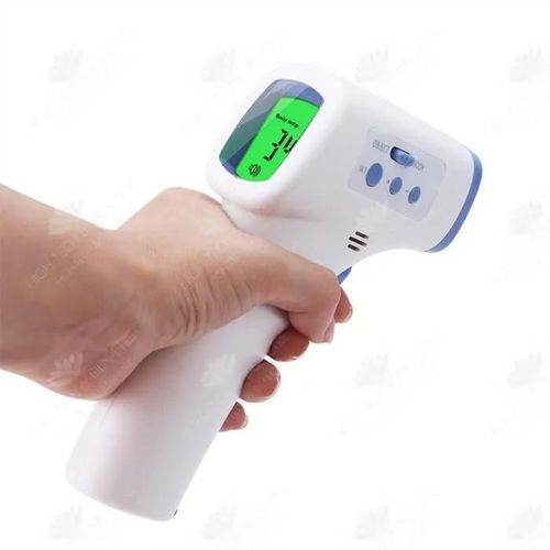 HTBE Thermomtre infrarouge sans contact rtroclairage tricolore thermomtre frontal professionnel  lecture ultra-rapide et prci