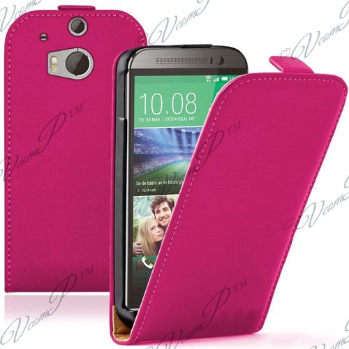 Etui Rabattable Verticale Pour Htc One (M8) 5.0