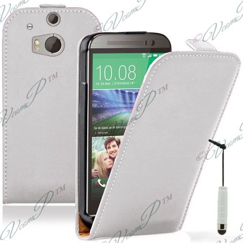 Etui Rabattable Verticale Pour Htc One (M8) 5.0